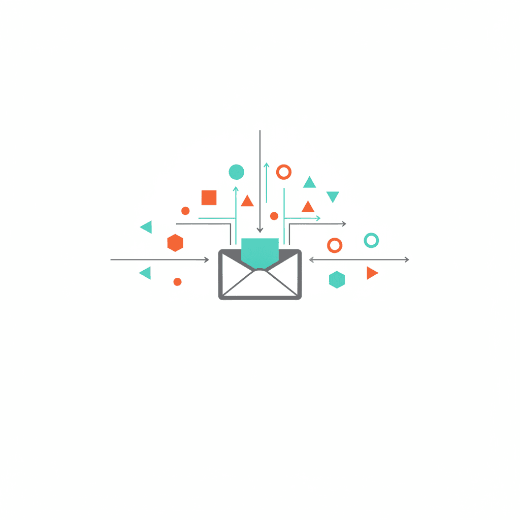 A diagram showing tasks and ideas flowing into a single trusted GTD capture inbox